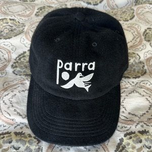 Deadstock DS Parra by Parra logo hat black and white